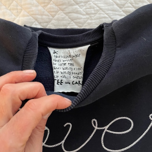 topshop navy blue sweater - Picture 2 of 6